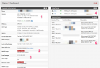 Das Dashboard gibt direkt nach der Anmeldung via Web eine Übersicht über den Status der pfsense