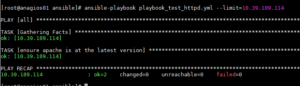 Erneute Ausführung eines ansible Playbooks