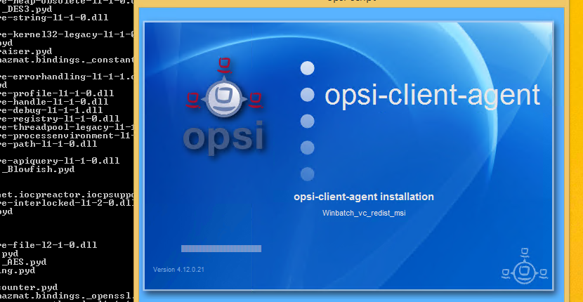 OPSI Client auf dem PC installieren